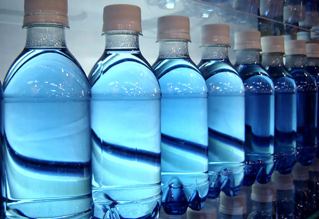 Warm plastic water bottle danger?